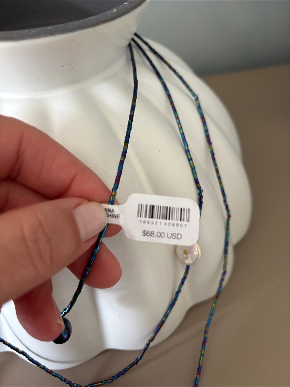 NWT Free People x Ariana OST Celebrate Layered Necklace - Picture 4 of 9